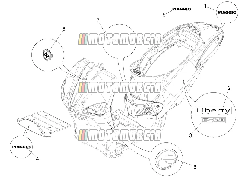 Platen - emblemen