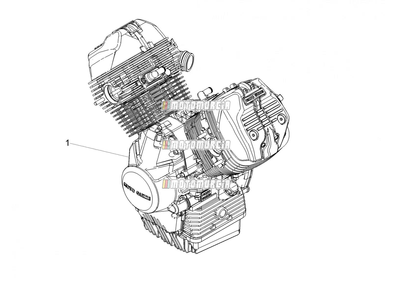 Levier de pièce de finition du moteur