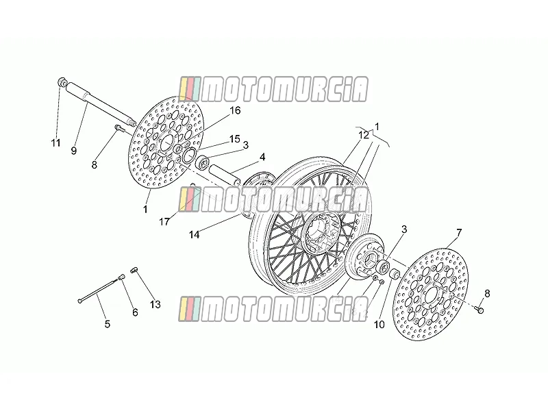 Roue avant