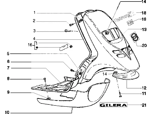 Front Shield-footboard-spoiler