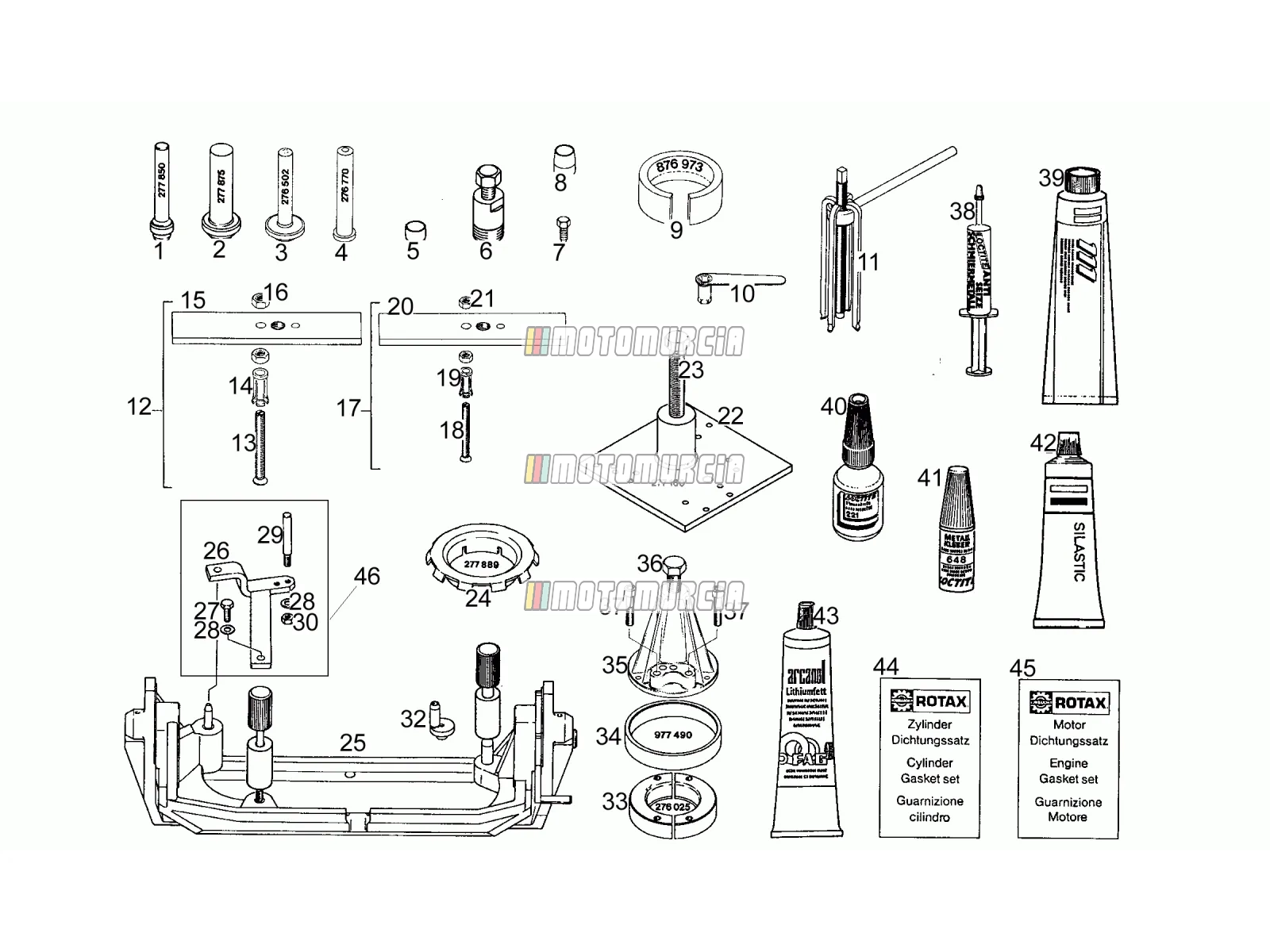 Outils spéciaux