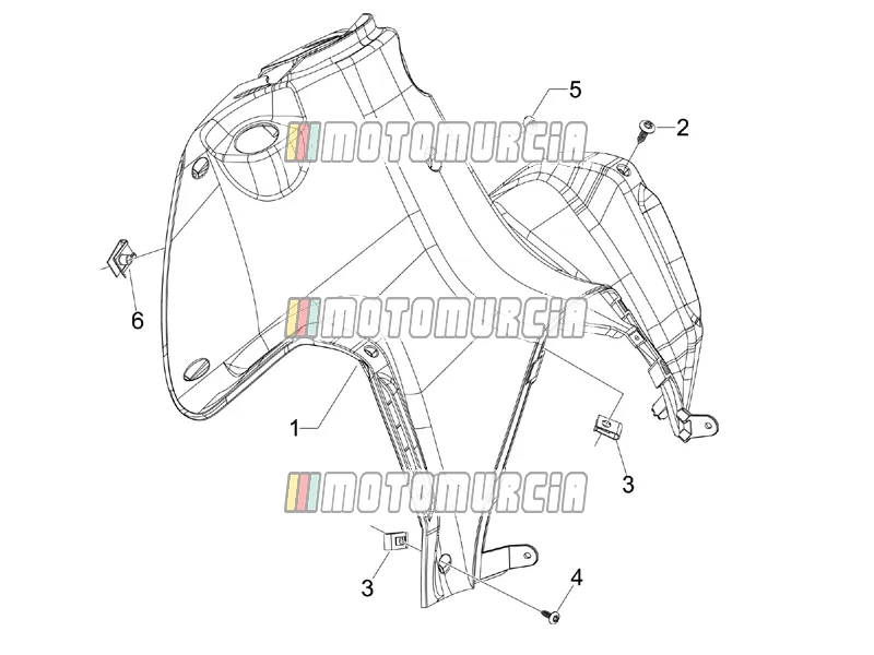 Front Glove-box - Knee-guard Panel