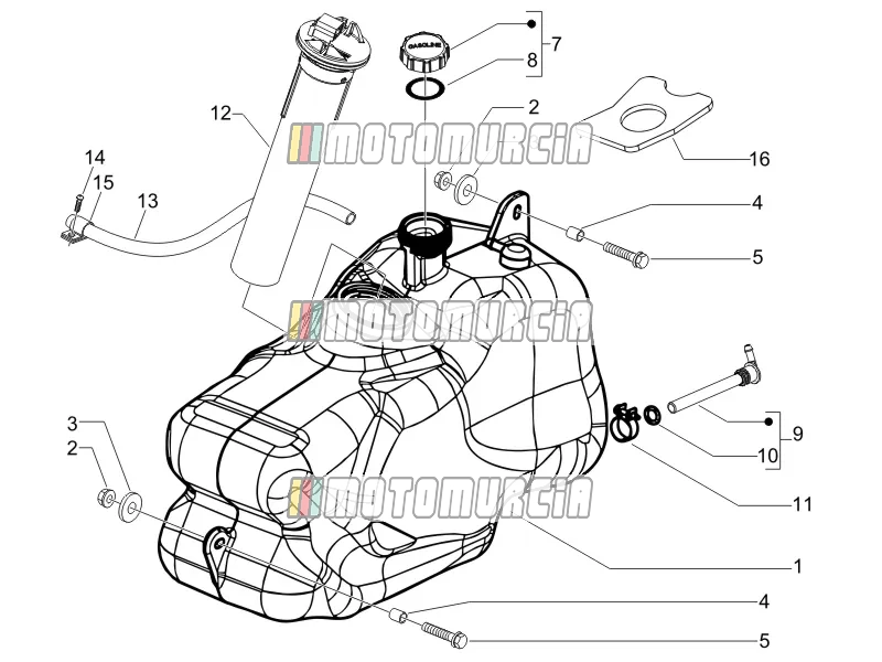 Brandstoftank