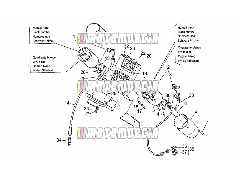 Dashboard, 23e eeuw, wit