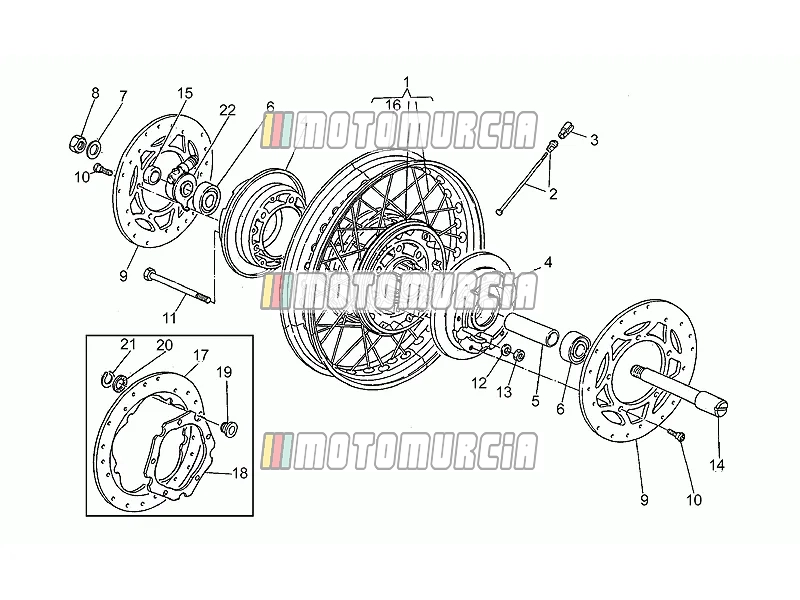 Roue avant