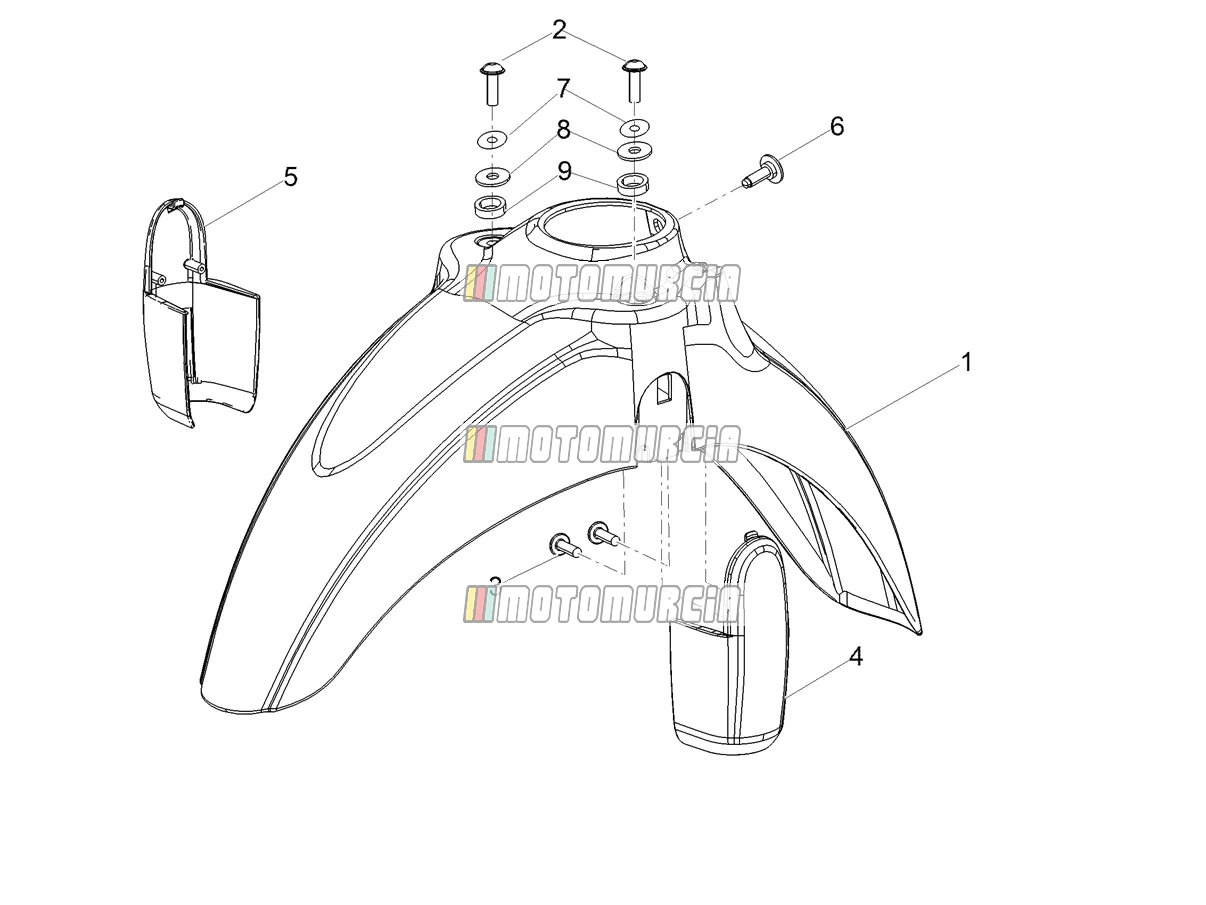 Body » Front Mudguard-pillar