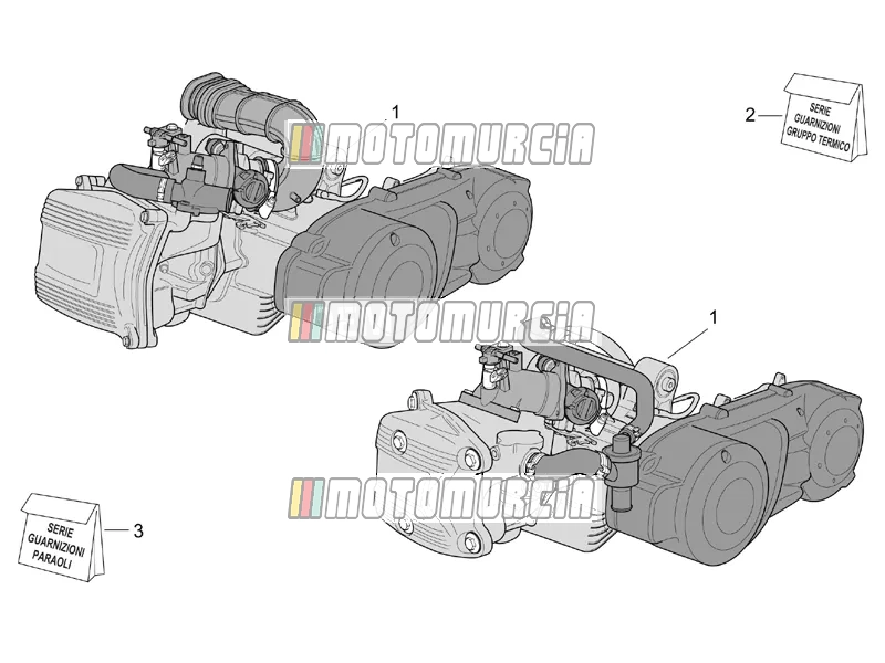 Motor montage