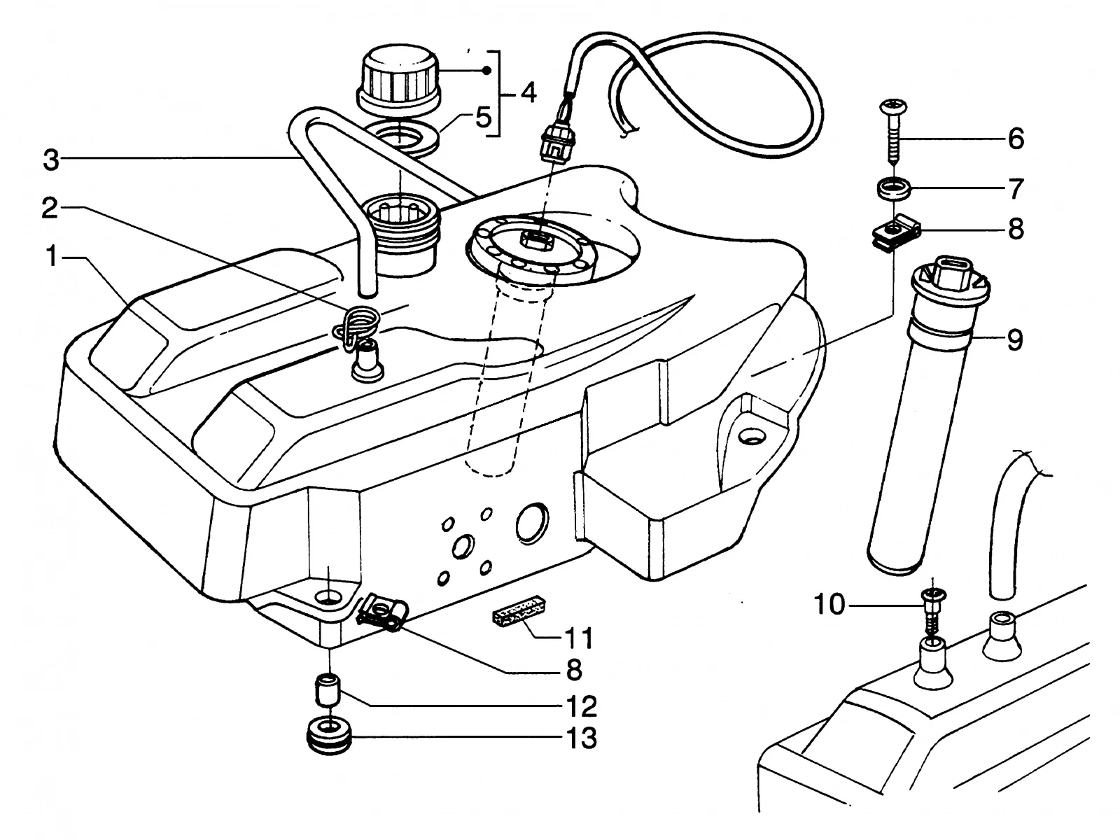 Brandstoftank