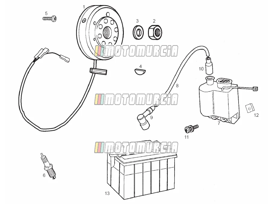 Cdi magneet assy