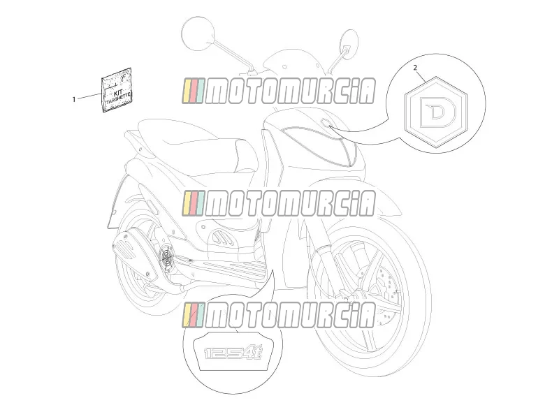 Platen - emblemen