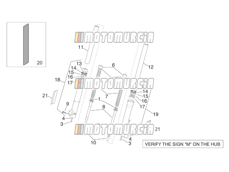 Frame » marzocchi voorvork - naven, mouwen