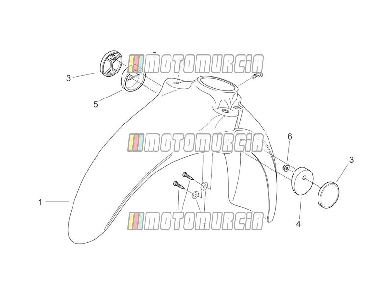 Frame » Front Body Vi - Front Mudguard
