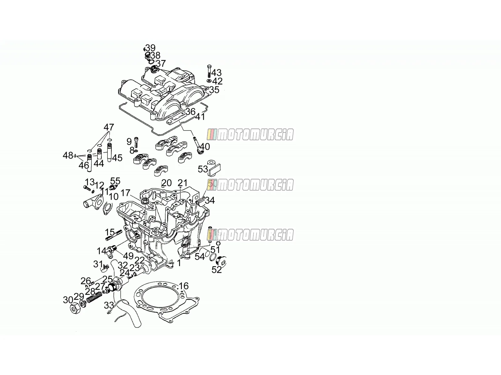 Cylindre - culasse - piston n>s