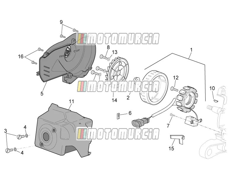 Motor »vliegwiel