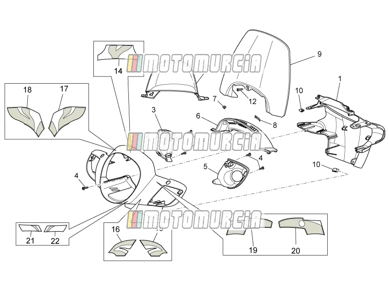 Frame » Front Body - Front Fairing