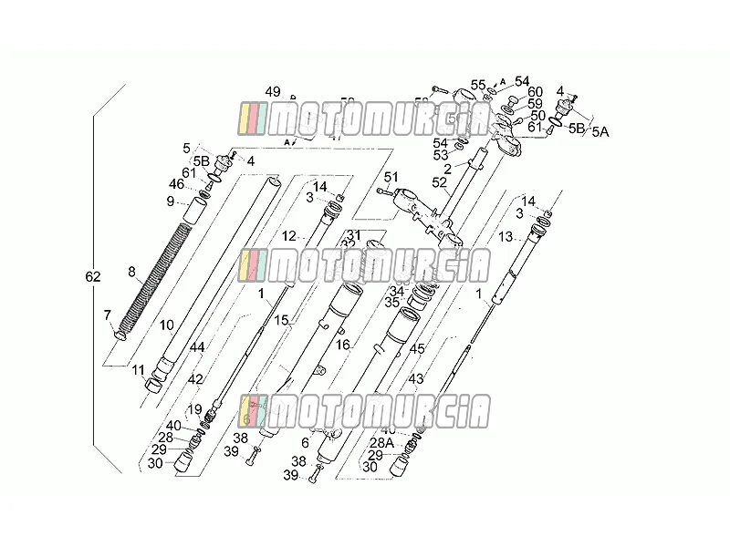 Fourche avant >km112000