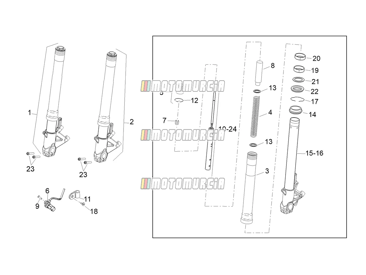 Front Fork Sachs