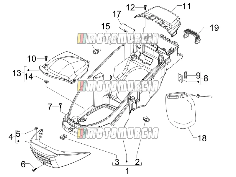 Helmet Huosing - Undersaddle