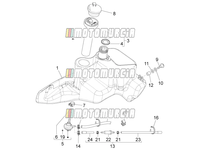 Brandstoftank