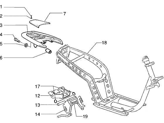 Chassis-centrale standaard