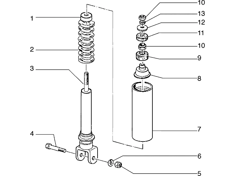 Rear Shock Absorber