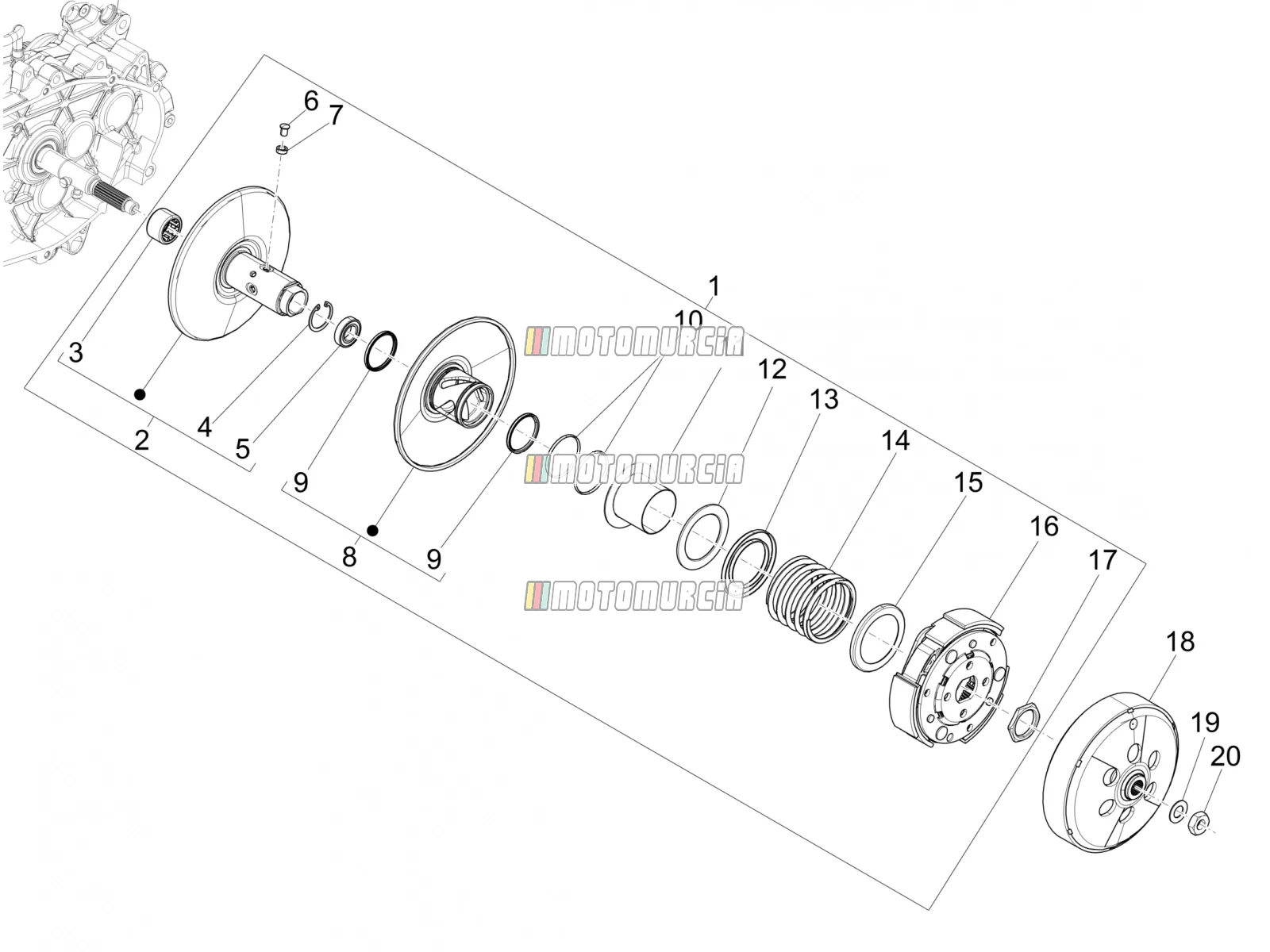 Driven Pulley