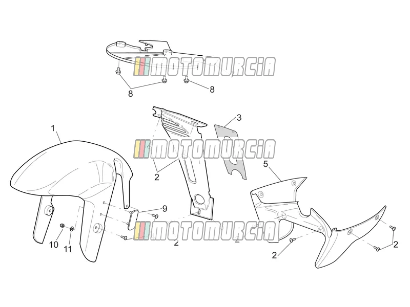 Front Body - Front Mudguard