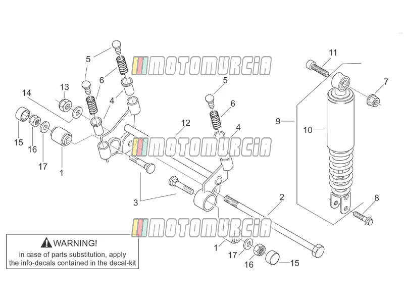Frame » r.shock absorber-connect. hengel