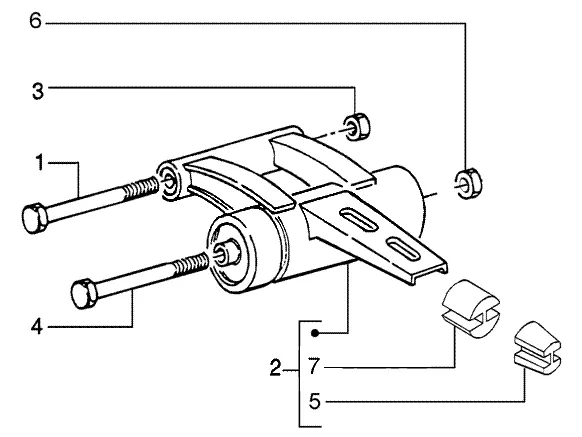 Bras oscillant