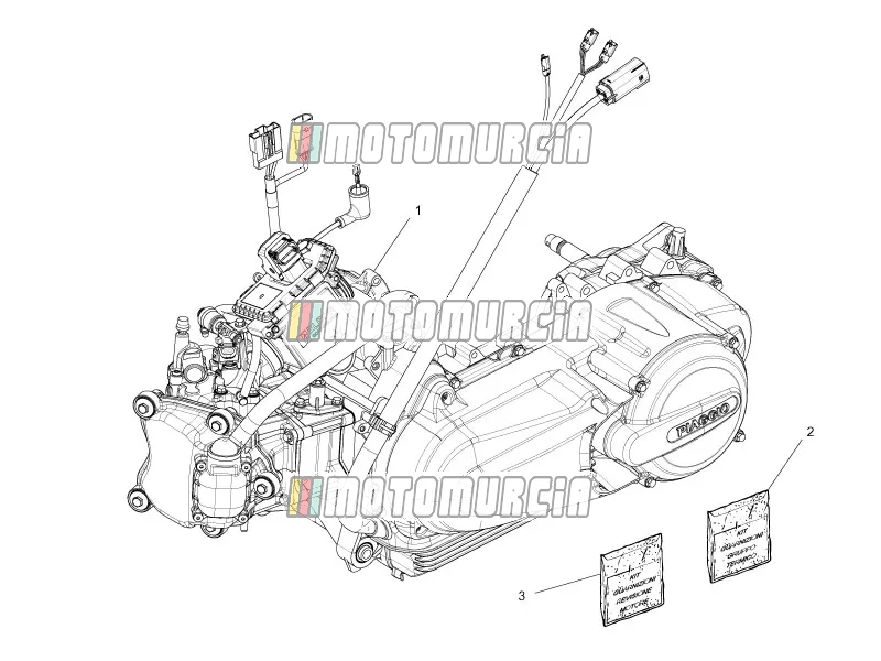 Motor, montage