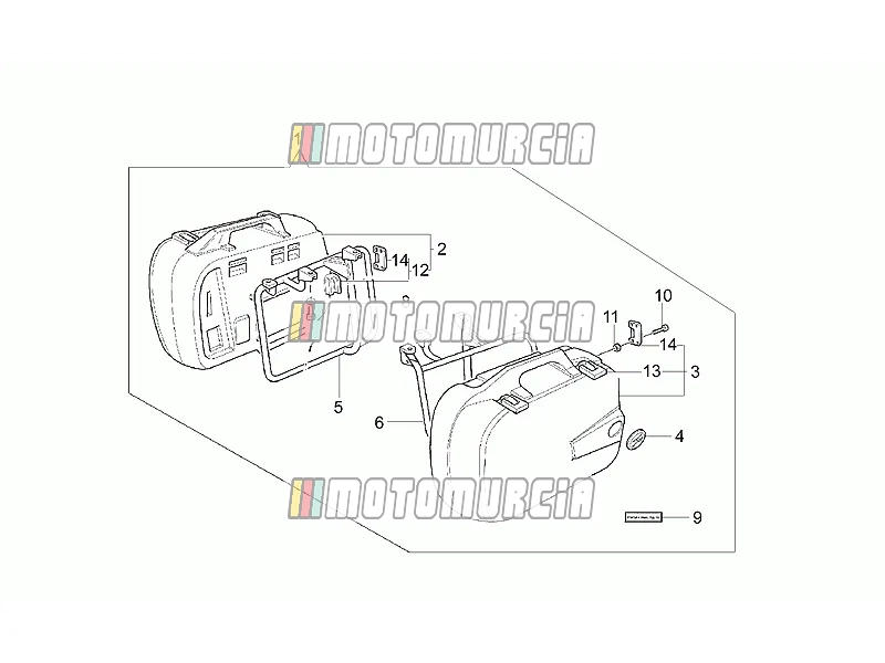 Optional Rigid Side Cases