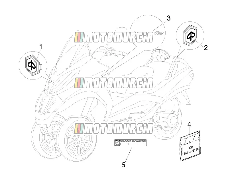 Platen - emblemen
