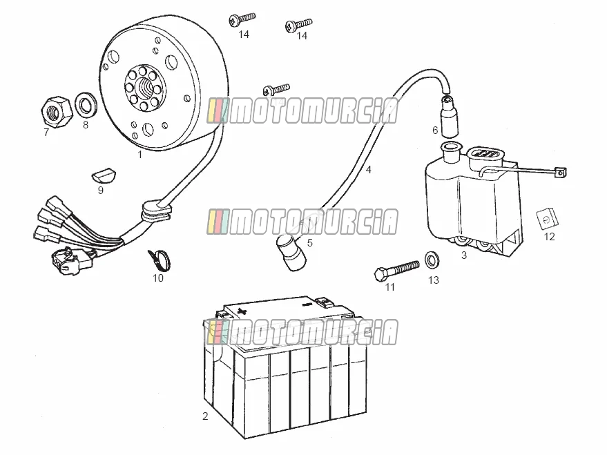 Cdi magneet assy