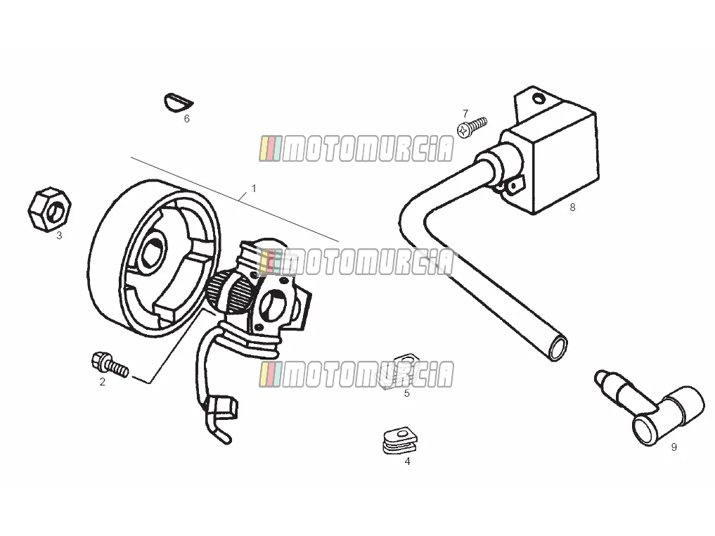 Cdi magneet assy