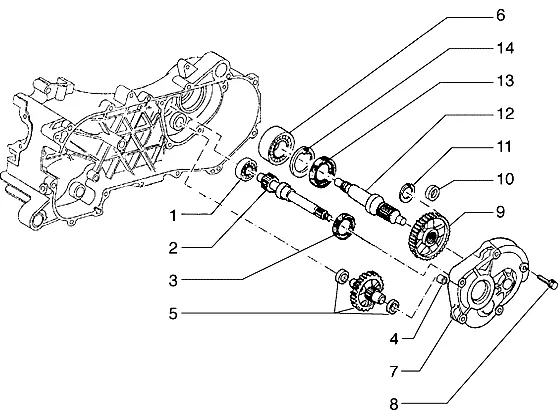 Rear Wheel Shaft