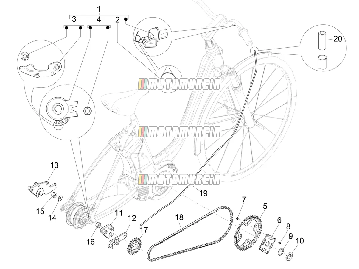 Versnellingspook (nuvinci mech)