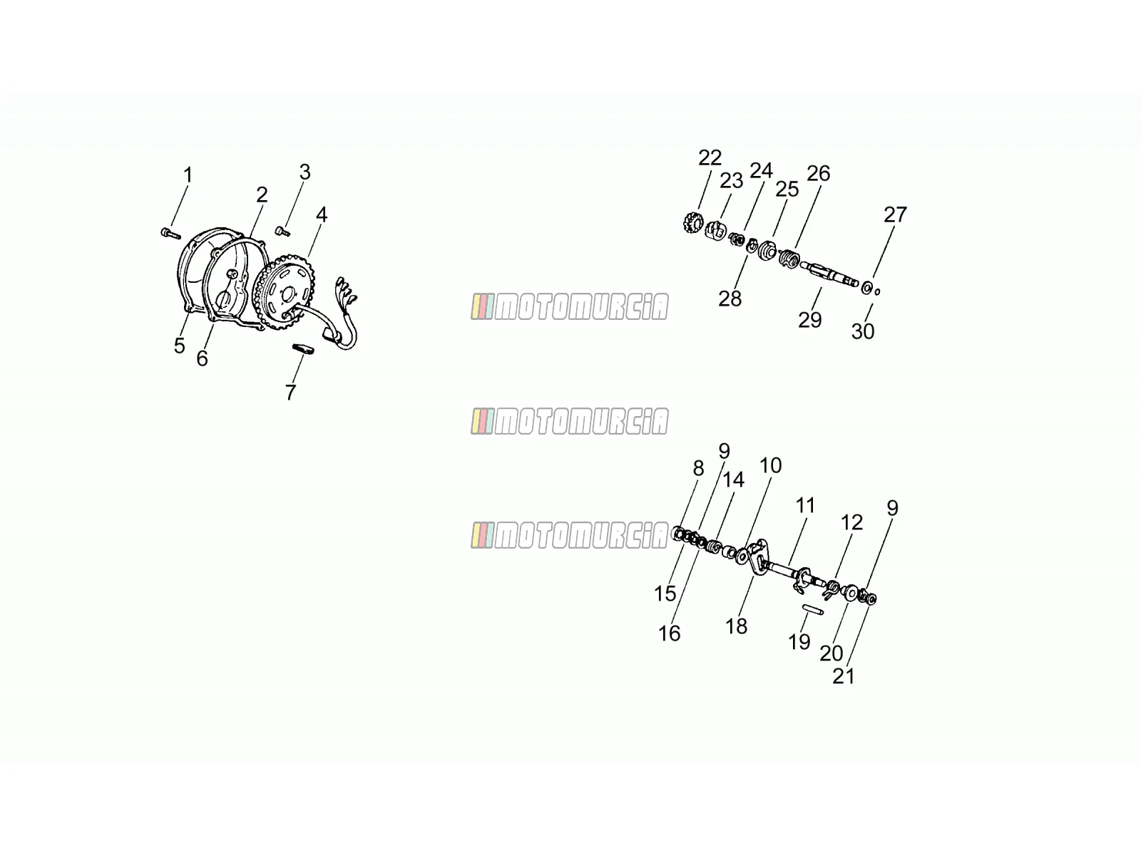 Cdi magneet assy