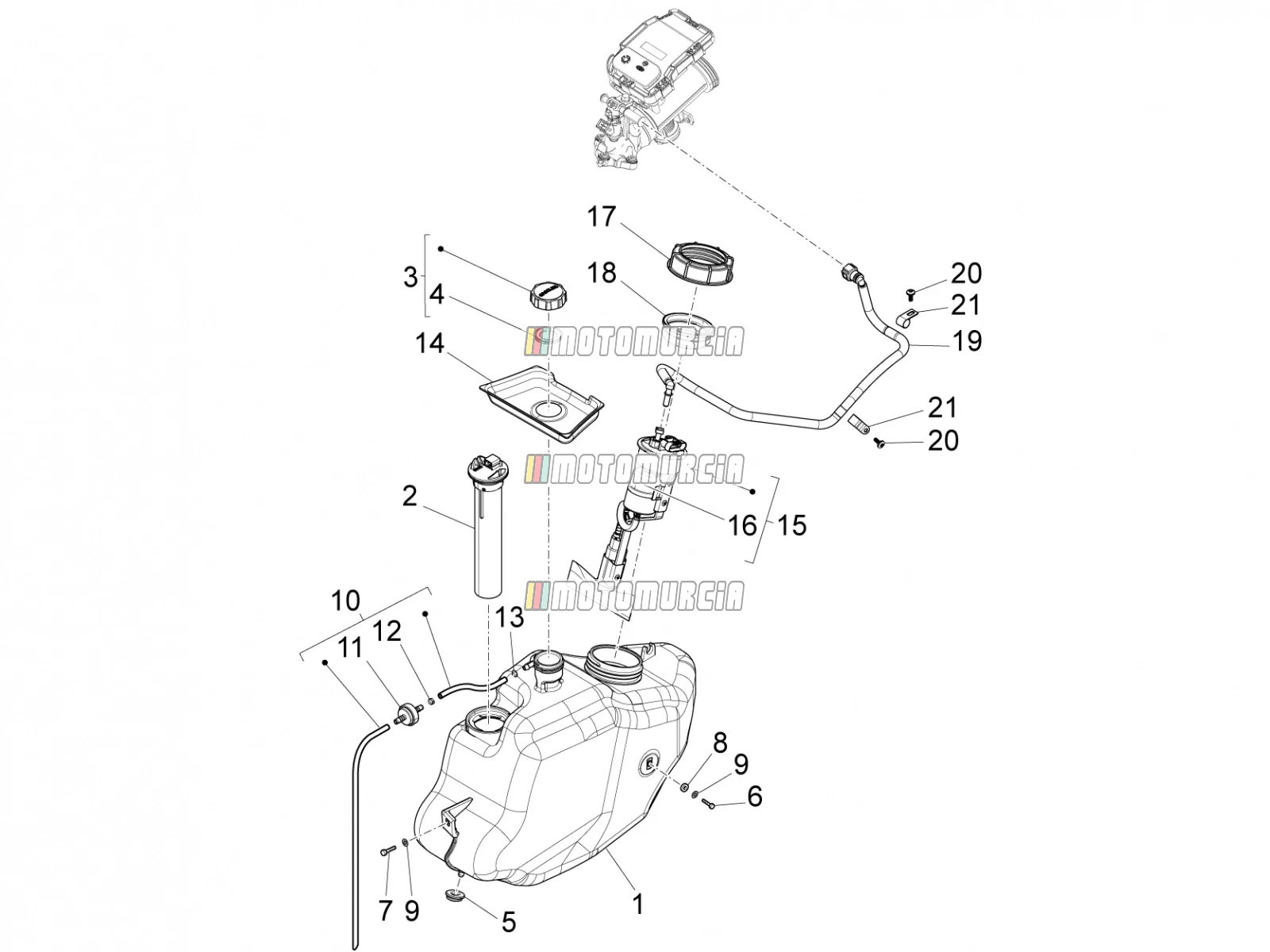 Réservoir à carburant