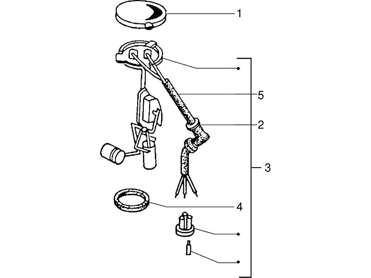 Brandstof niveaumeter