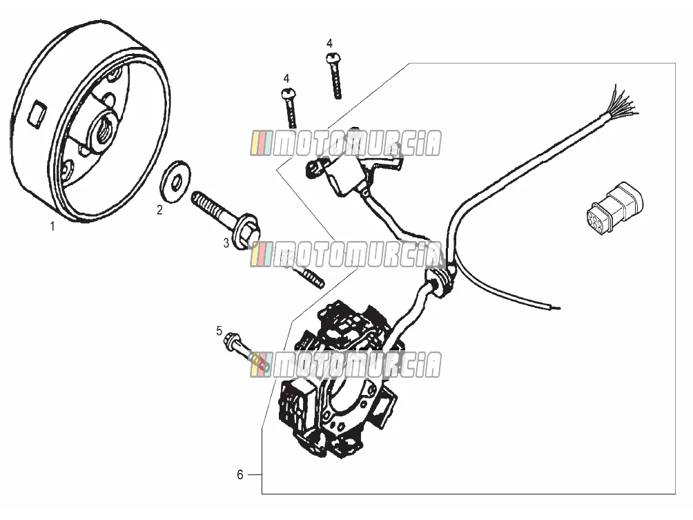 Cdi magneet assy