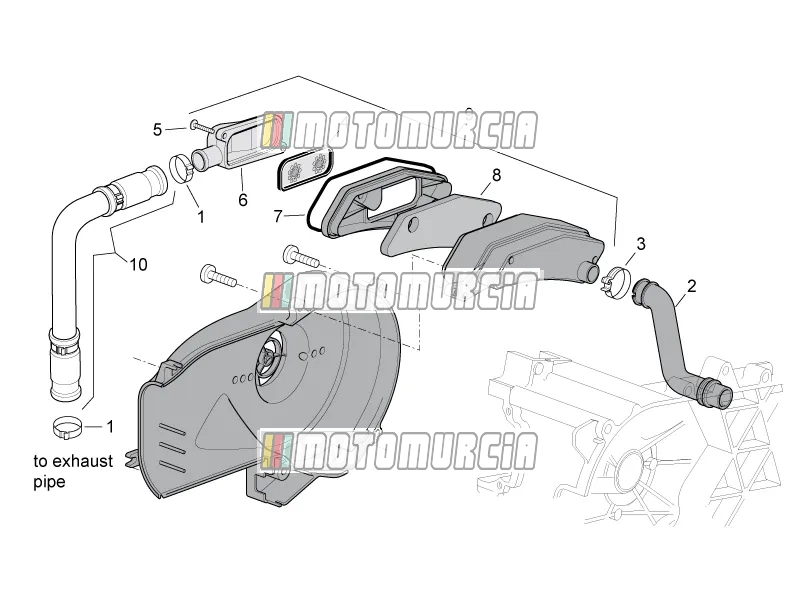 Moteur » air secondaire