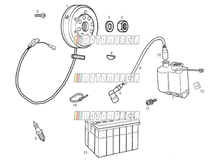 Cdi magneet assy