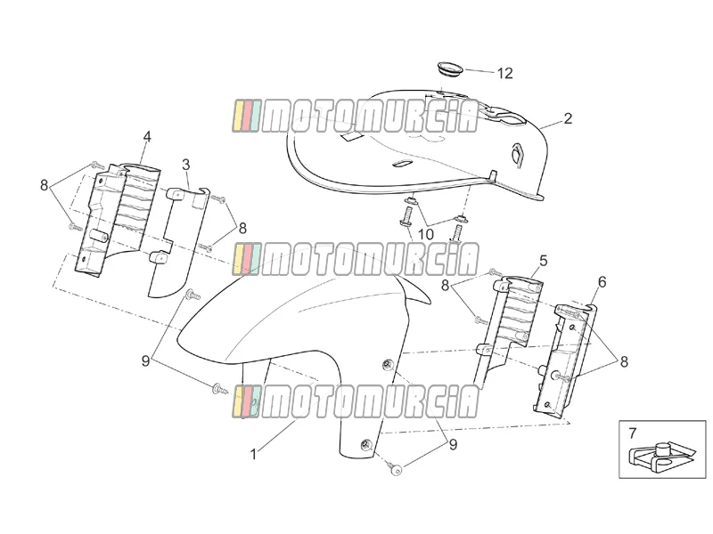 Front Body - Front Mudguard