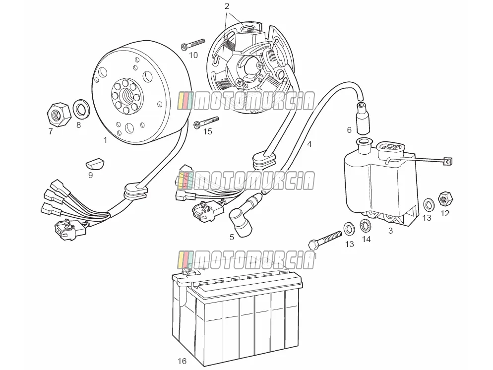 Cdi magneet assy