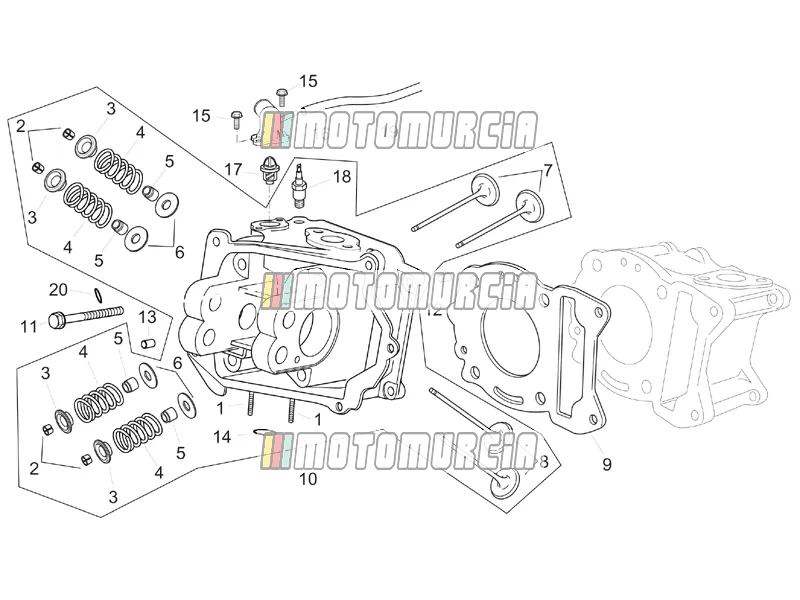 Motor » cilinderkop