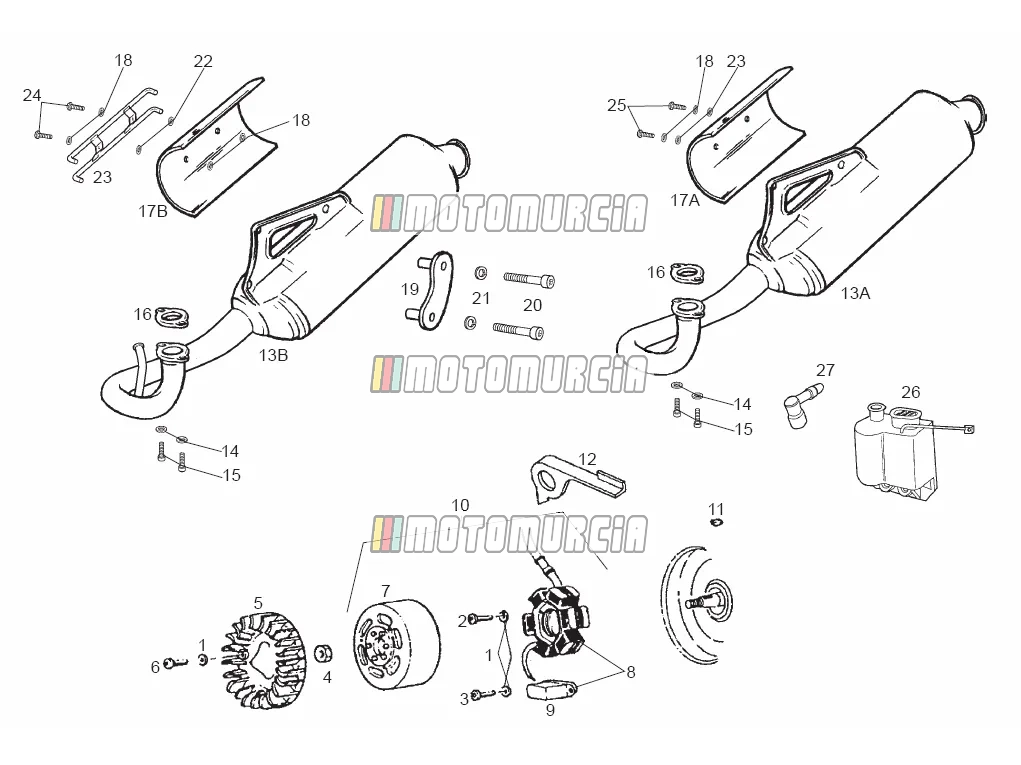 Cdi magneet assy