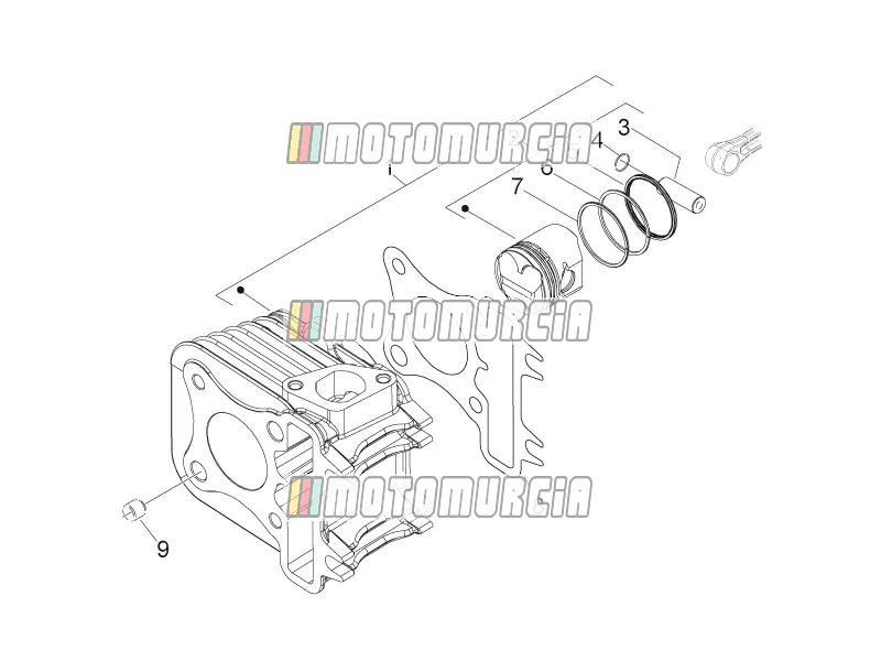 Motor » cilinder - zuiger