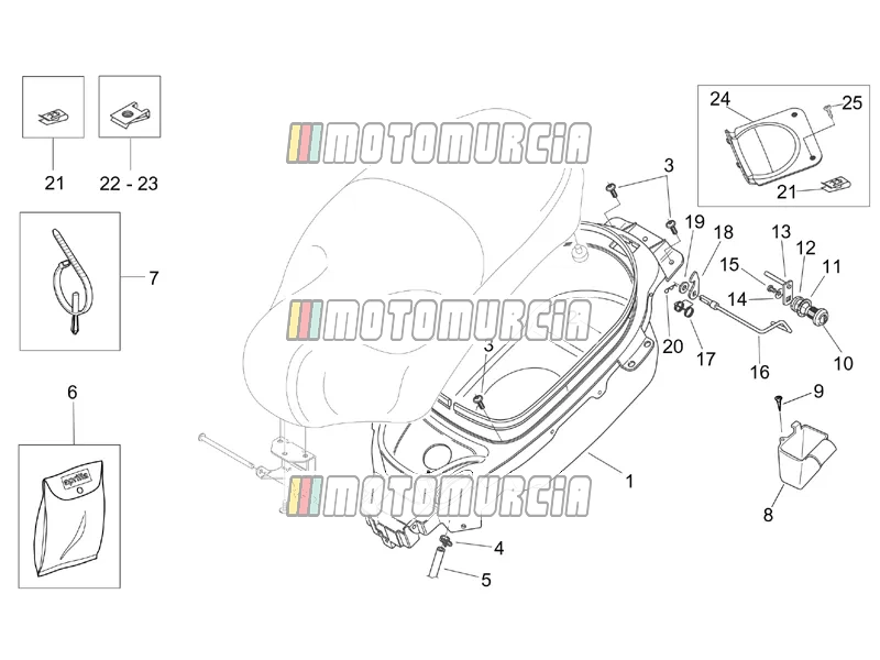 Helm compartiment