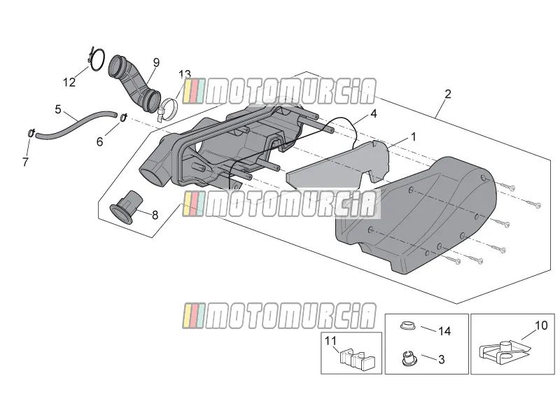 Motor » luchtkast