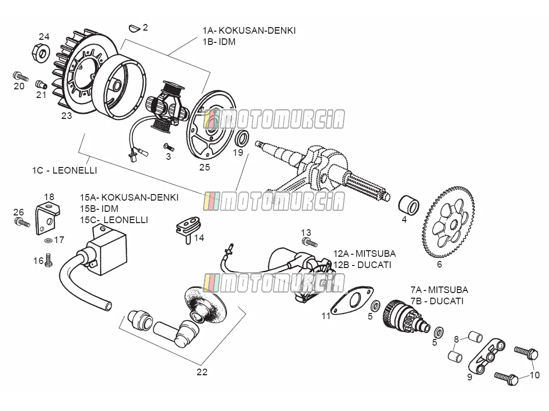 Cdi magneet assy